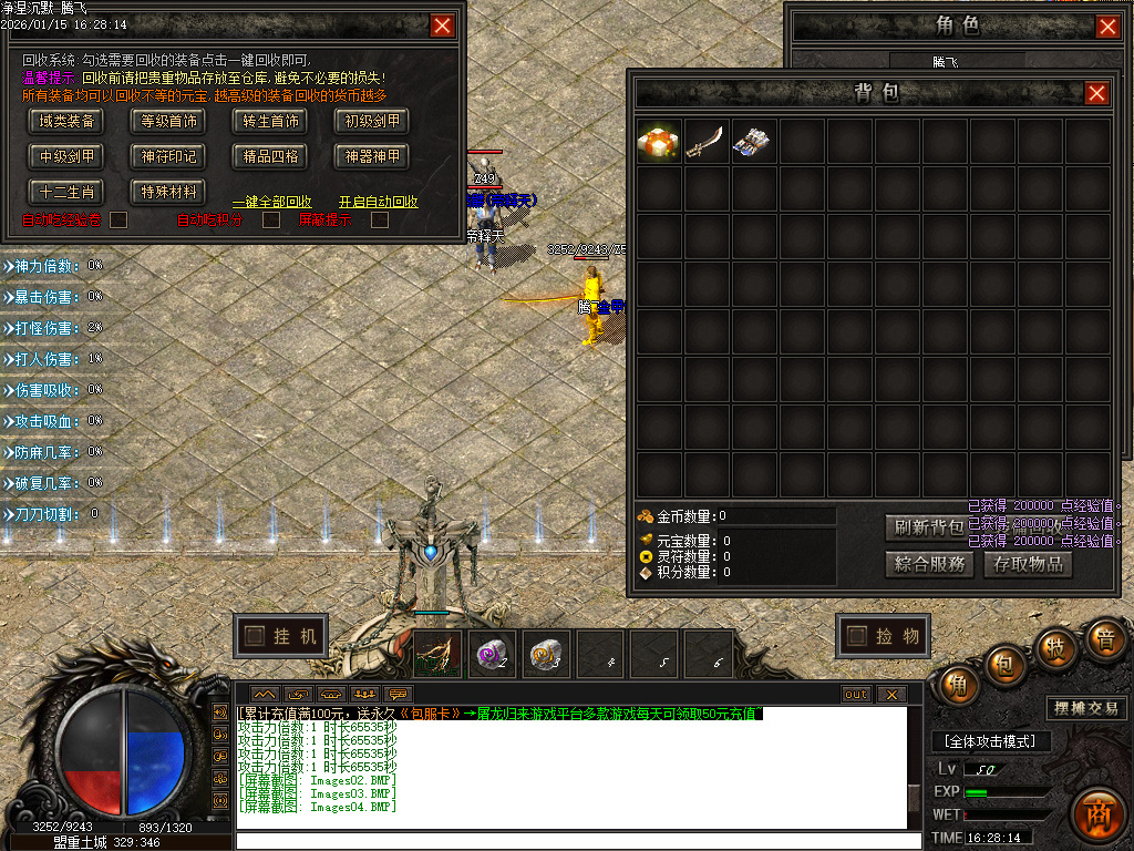 净涅沉默特色复古微变单职业-五大陆