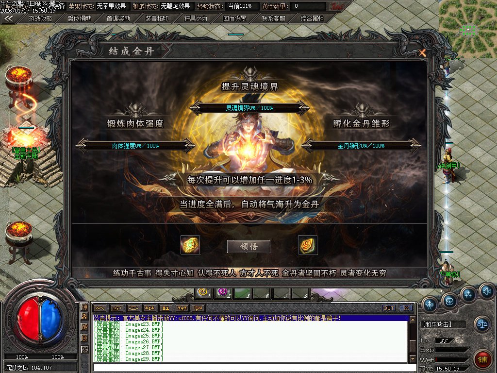 牛牛沉默单职业-四大陆