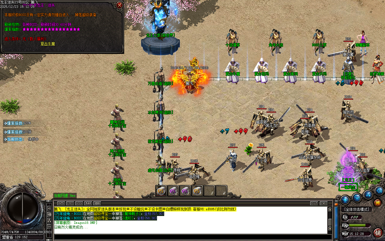 新龙王迷失第二季单职业传奇轮-六大陆-ESP插件