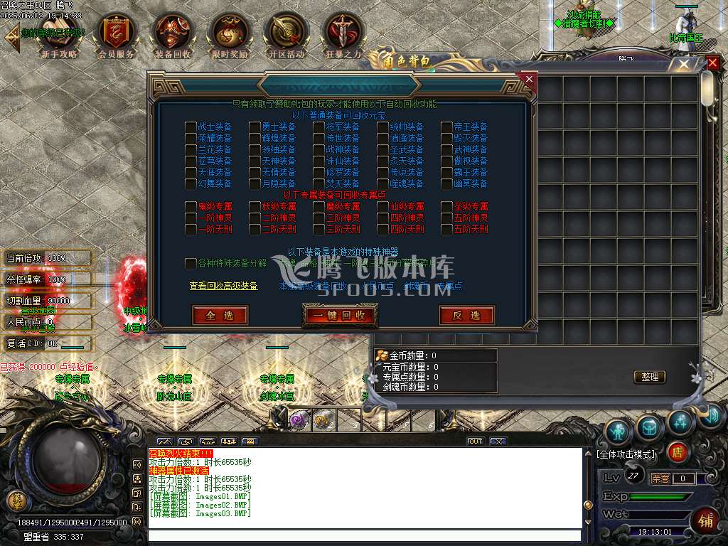 召唤之王宠物单职业传奇-wxf插件-无网站