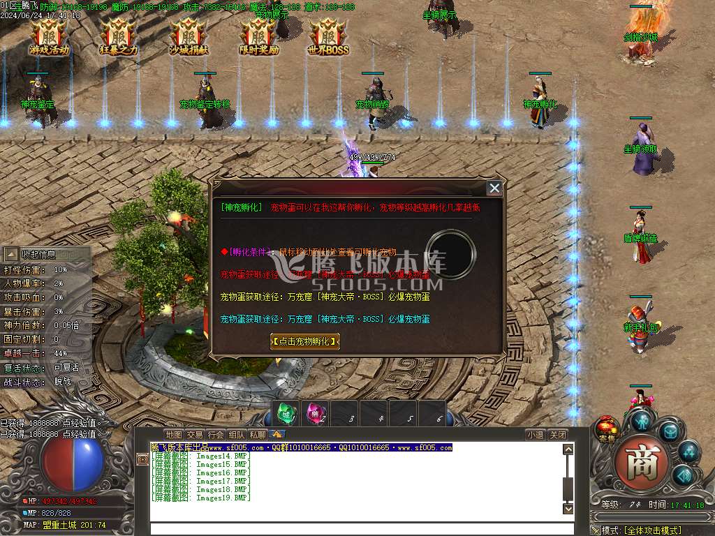 沉默之主宠物篇单职业-esp插件