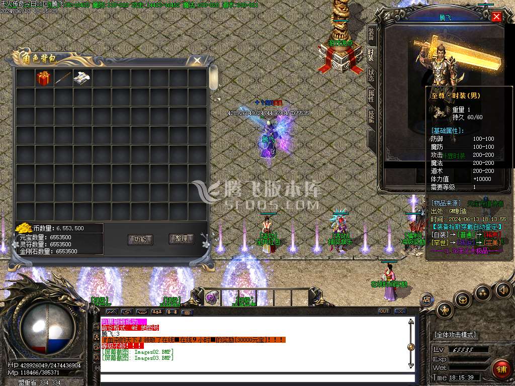 1.76天火传奇大极品三职业-esp插件