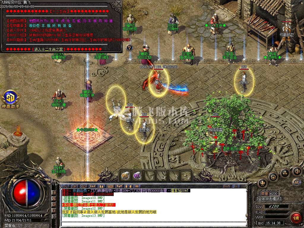 1.76神采飞扬复古经典金币三职业-sd插件