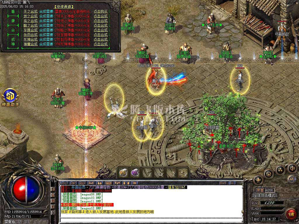 1.76神采飞扬复古经典金币三职业-sd插件