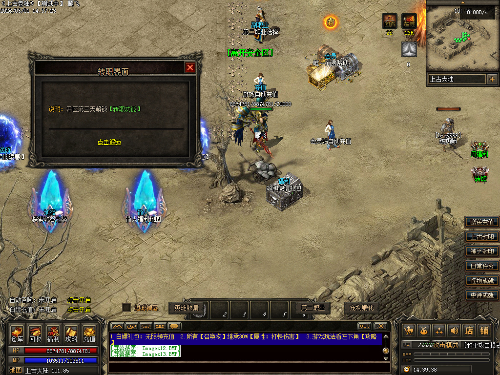 无限暗黑五大职业野外捉宠版-八大陆
