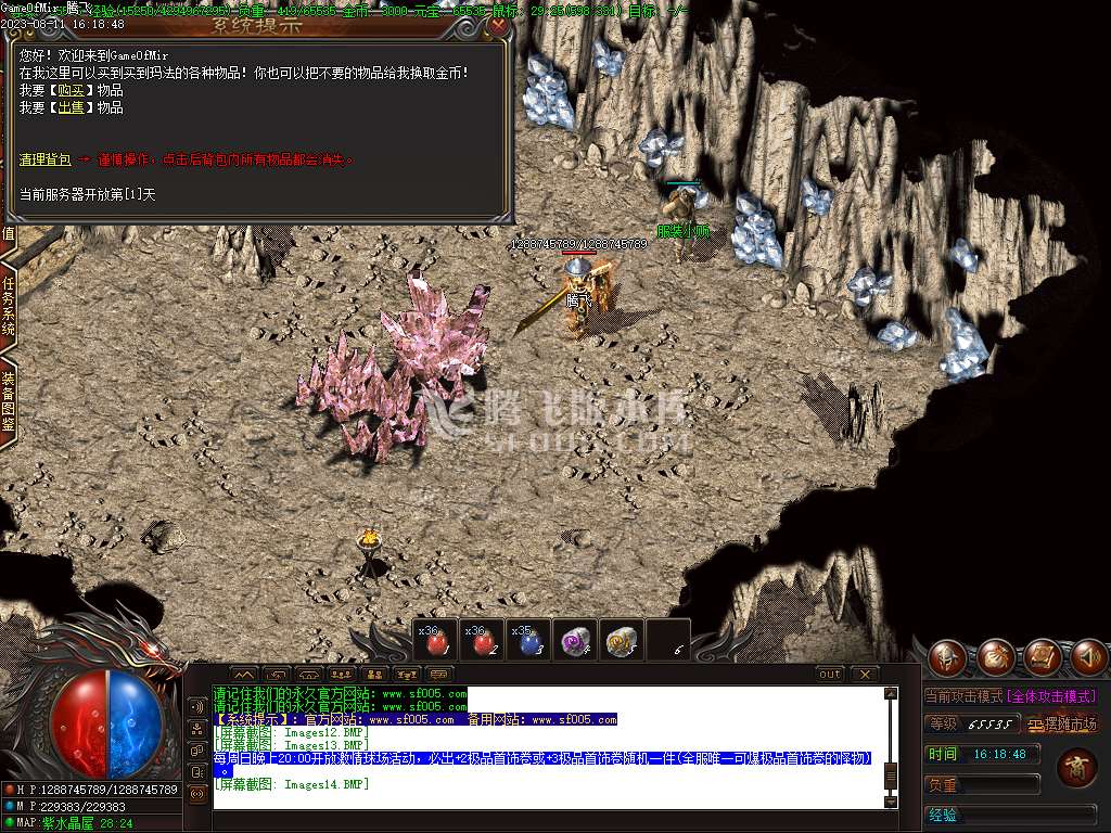 专属定制版1.76魔神复古金币三职业-esp插件
