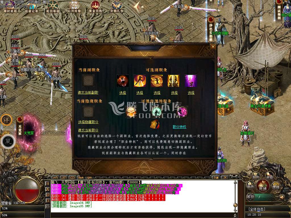 魔之域轮回劫专属神器单职业