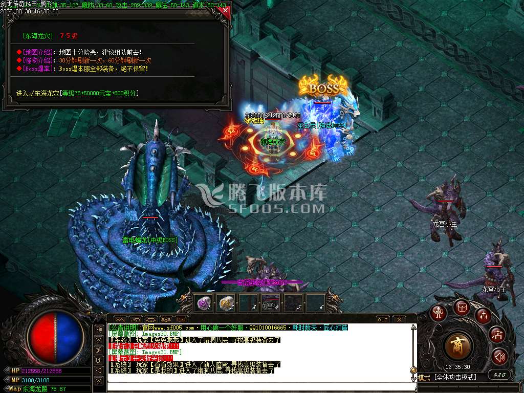 1.76剑雨传奇复古微变三职业-esp插件
