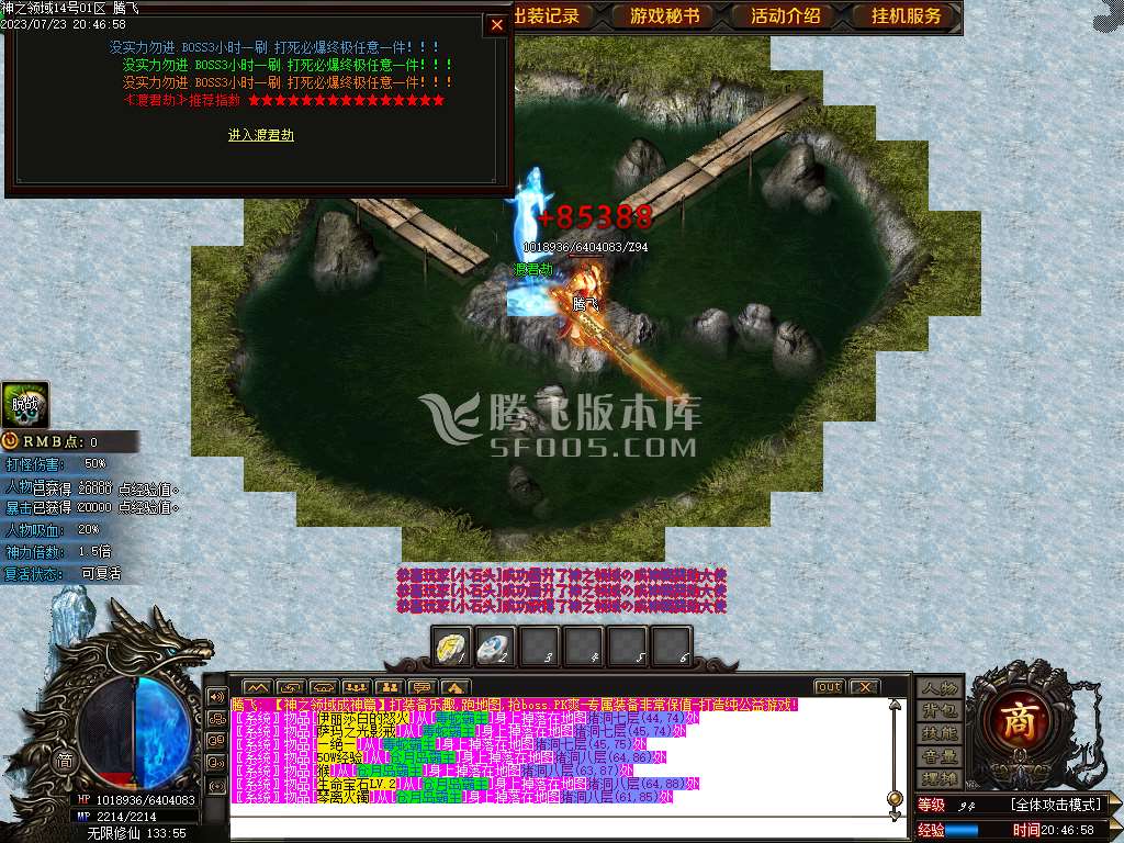 神之领域成神篇专属神器单职业-esp插件