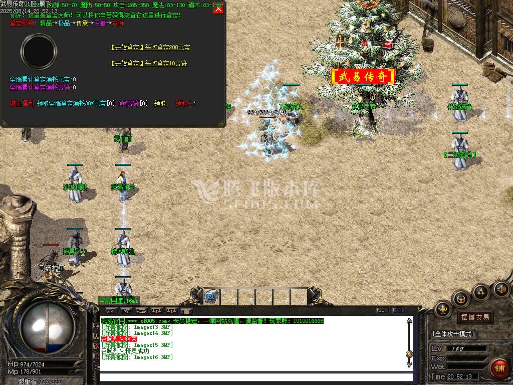 原汁原味盛天武易鉴定三职业-esp插件