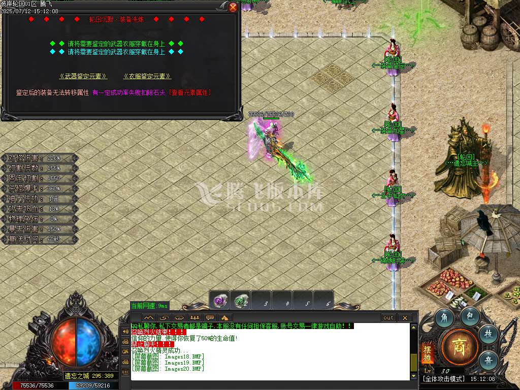 彼岸轮回沉默专属神器攻速单职业-esp/sd插件