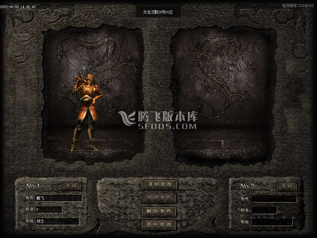 天龙沉默复古正版单职业