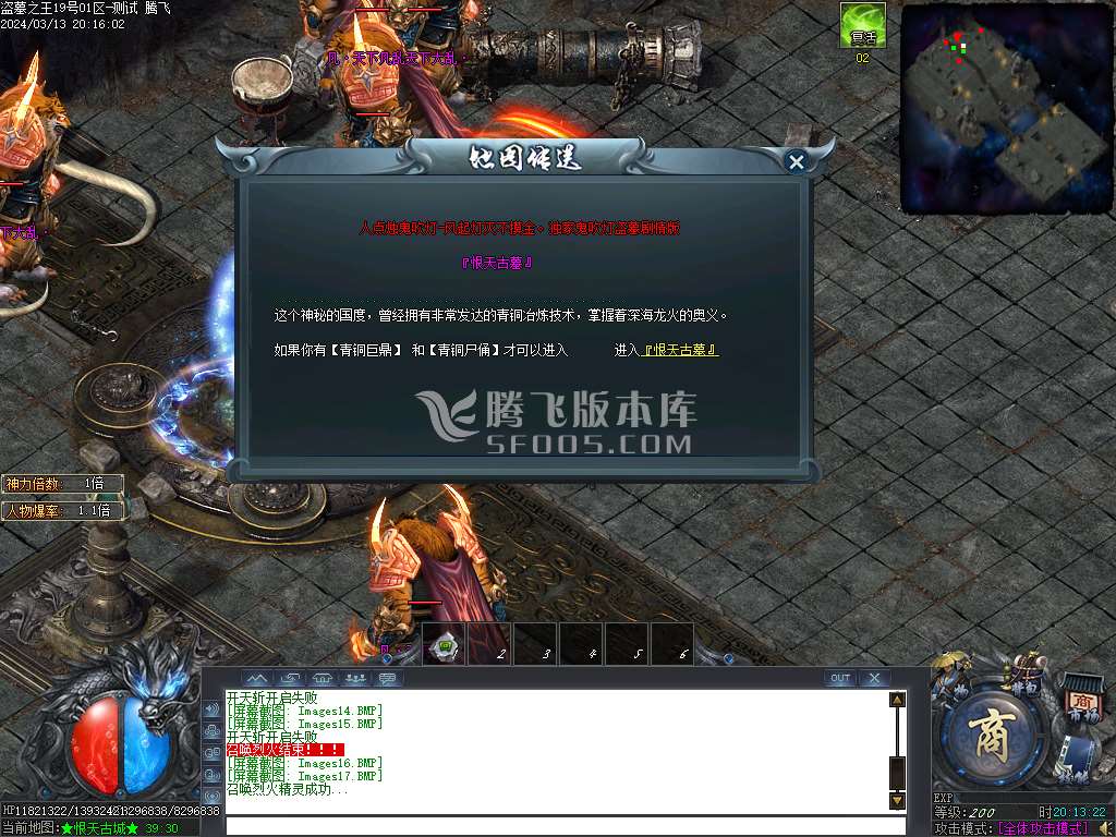 盗墓之王专属神器单职业-esp插件