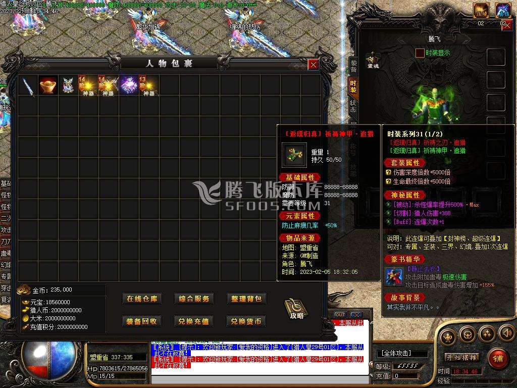 猎人皇暗黑专属单职业