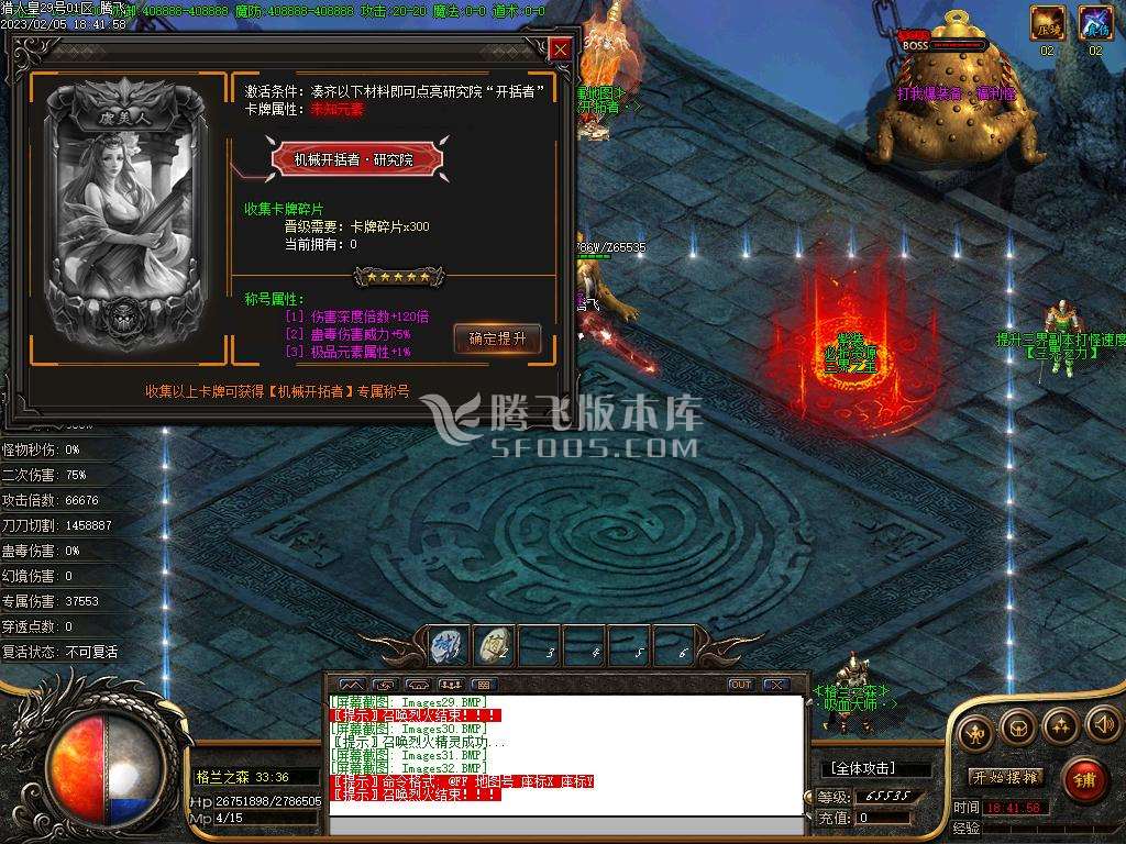 猎人皇暗黑专属单职业